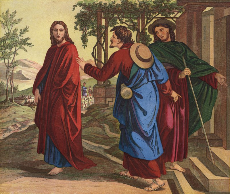 Bliv hos os af Julius Schnorr von Carolsfeld