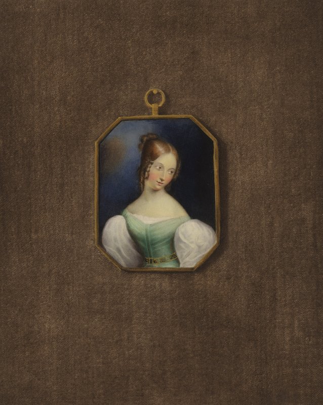 Portræt af en ung pige af Julius Schnorr von Carolsfeld