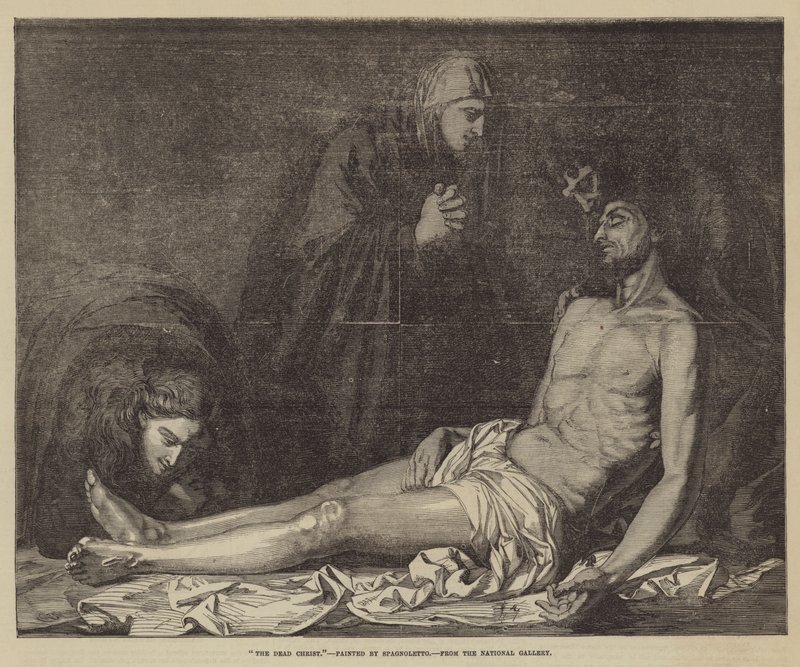 Den døde Kristus af Jusepe de Ribera