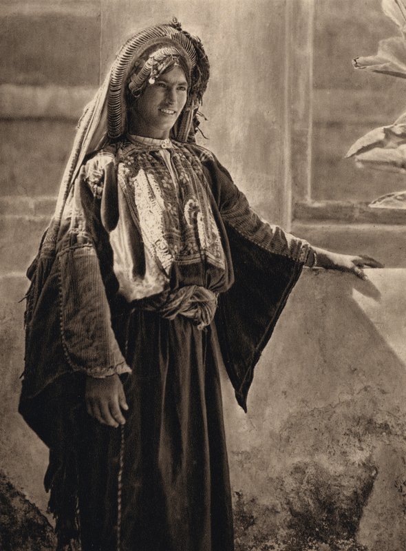 Pige fra Ramallah (s/h foto) af Karl Grober