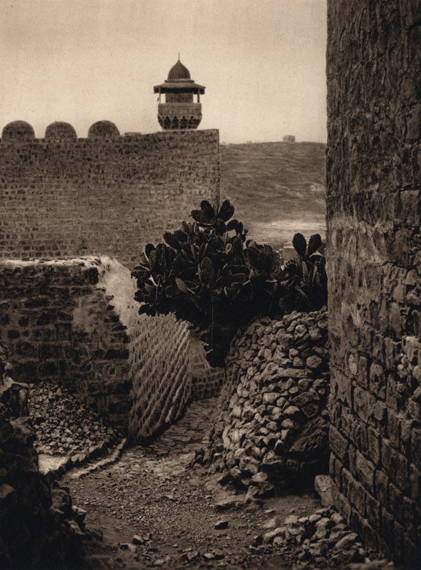Hebron, Haram (s/h foto) af Karl Grober