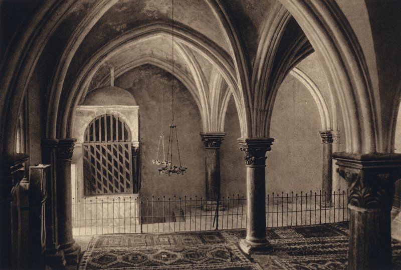 Jerusalem, den sidste nadver (s/h foto) af Karl Grober
