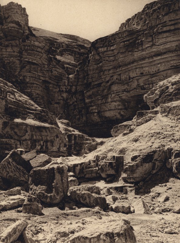 Wadi en-Nar (s/h foto) af Karl Grober