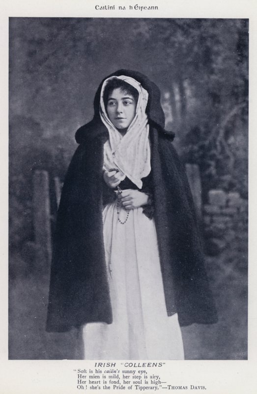 Irish "Colleens" (B/W Photo) af Karl Karlovich Piratsky