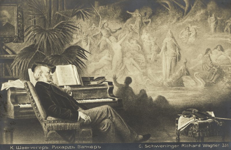 Richard Wagners drøm af Karl or Carl the Younger Schweninger
