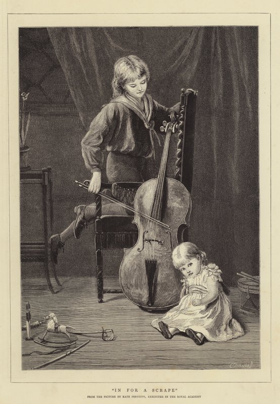 I en skramme af Kate Perugini