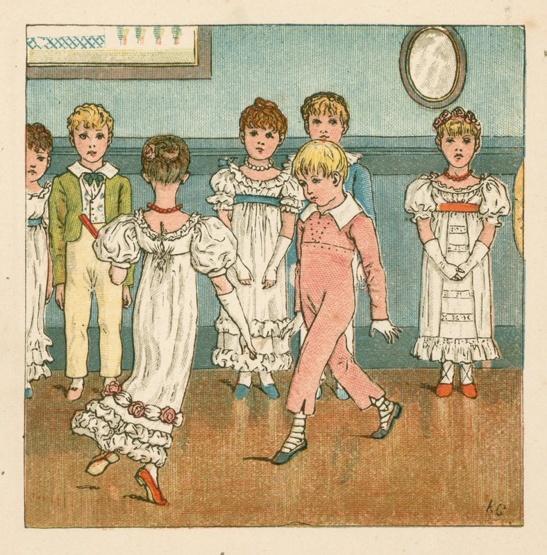 Danseundervisning af Kate Greenaway