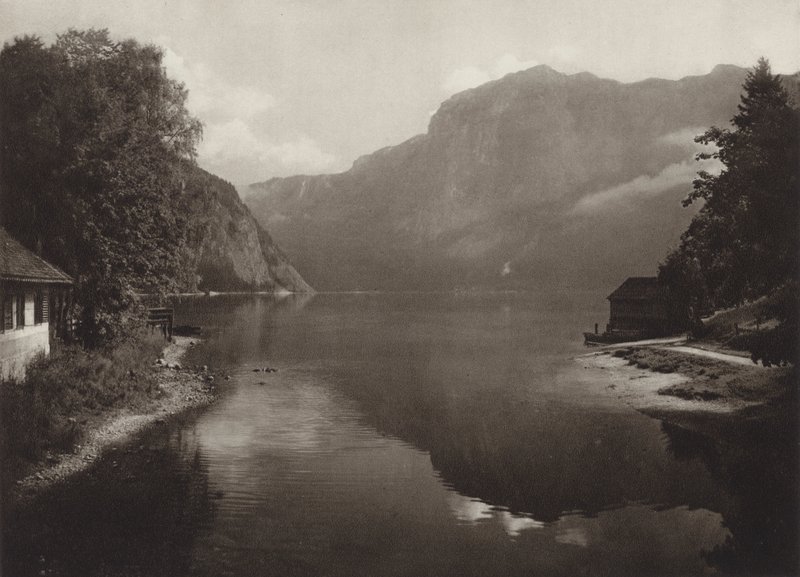 Altausseer See (s/h foto) af Kurt Hielscher