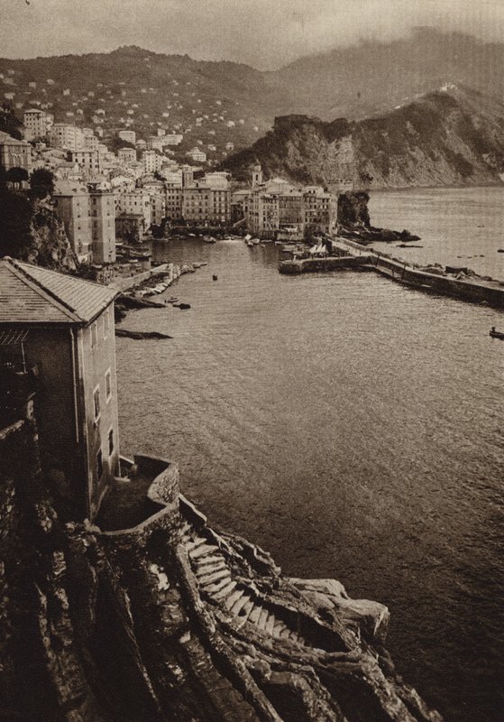 Italien: Camogli, Riviera (s/h foto) af Kurt Hielscher