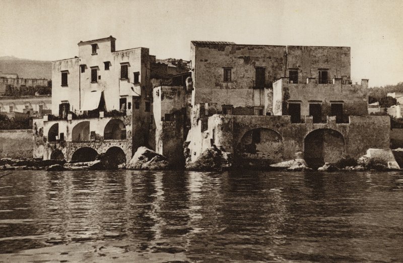 Italien: I Ischia Ponte (s/h foto) af Kurt Hielscher