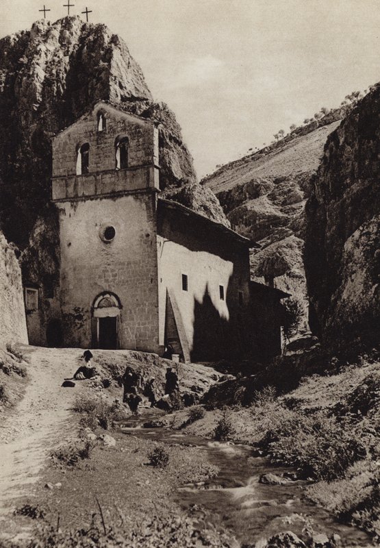 Italien: Val di Rajale, Abruzzi (s/h foto) af Kurt Hielscher