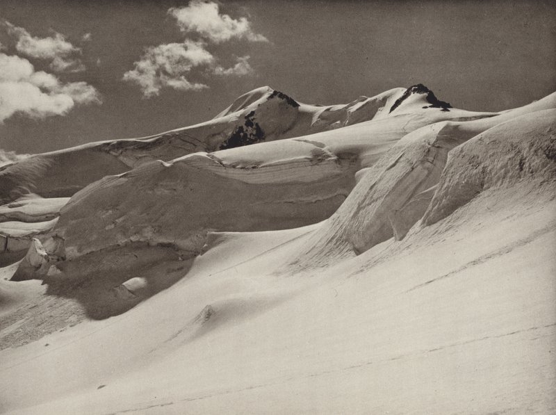 Wildspitze fra vest (s/h foto) af Kurt Hielscher