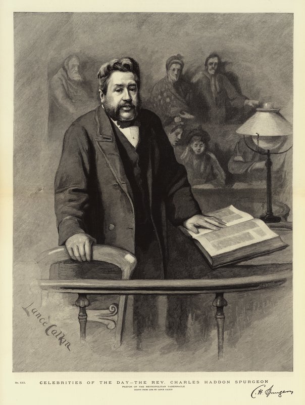 Dagens berømtheder, pastor Charles Haddon Spurgeon af Lance Calkin