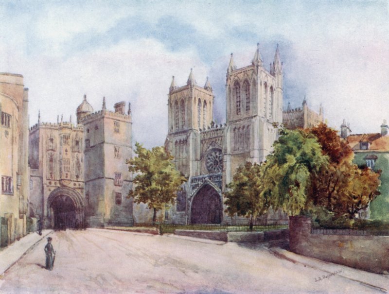 Bristol Cathedral, Vestfronten af Laura Annie Happerfield