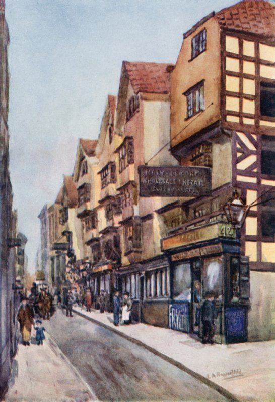 Mary-le-Port Street: lidt af det gamle Bristol af Laura Annie Happerfield