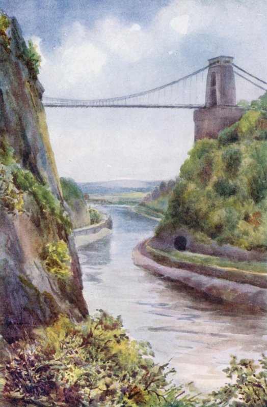 Suspension Bridge, Clifton af Laura Annie Happerfield