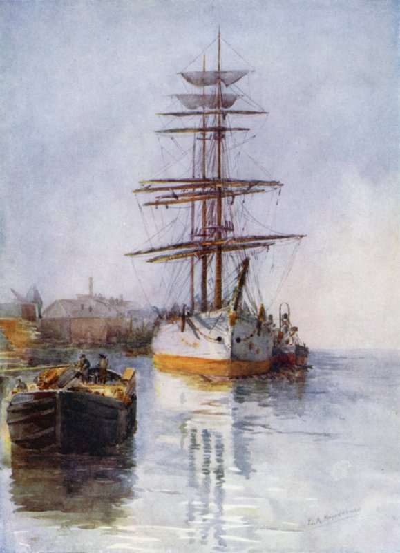 Sultana, et tømmerskib af Laura Annie Happerfield