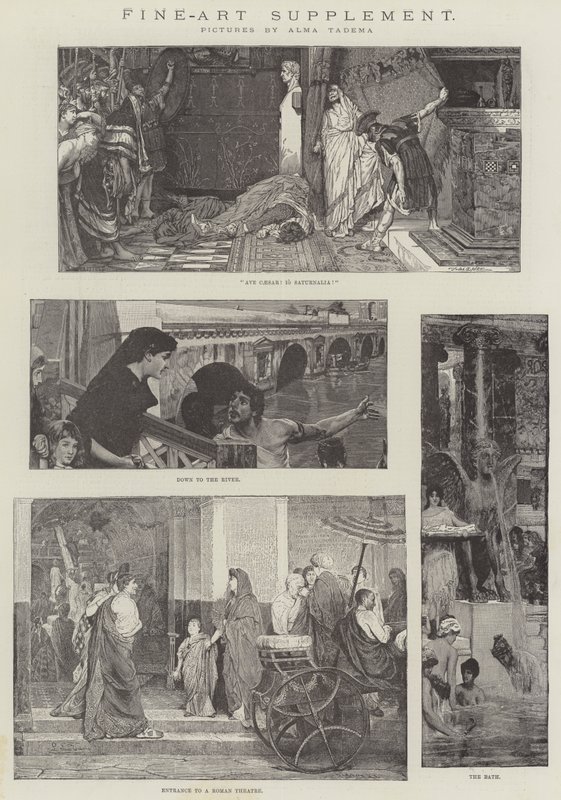 Fine-Art Supplement af Lawrence Alma Tadema