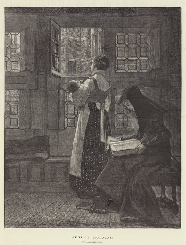 Søndag morgen af Lawrence Alma Tadema