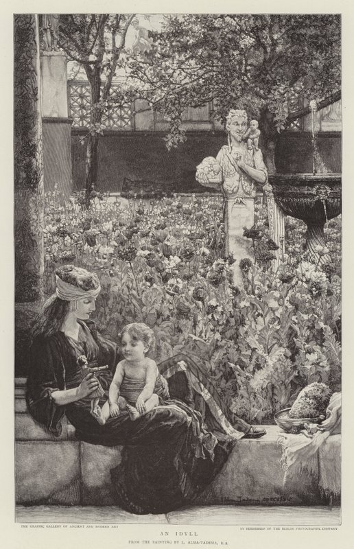 En idyl af Lawrence Alma Tadema