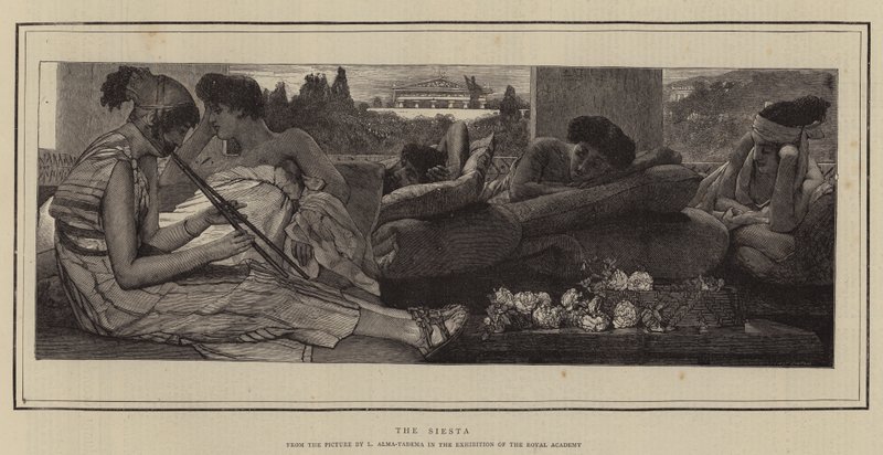 Siestaen af Lawrence Alma Tadema