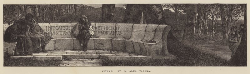 Efterår af Lawrence Alma Tadema