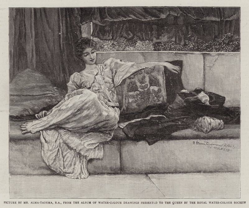 Hendes Majestæt Dronningens jubilæum af Lawrence Alma Tadema