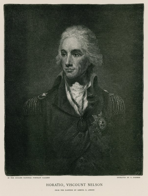 Horatio, Viscount Nelson af Lemuel Francis Abbott