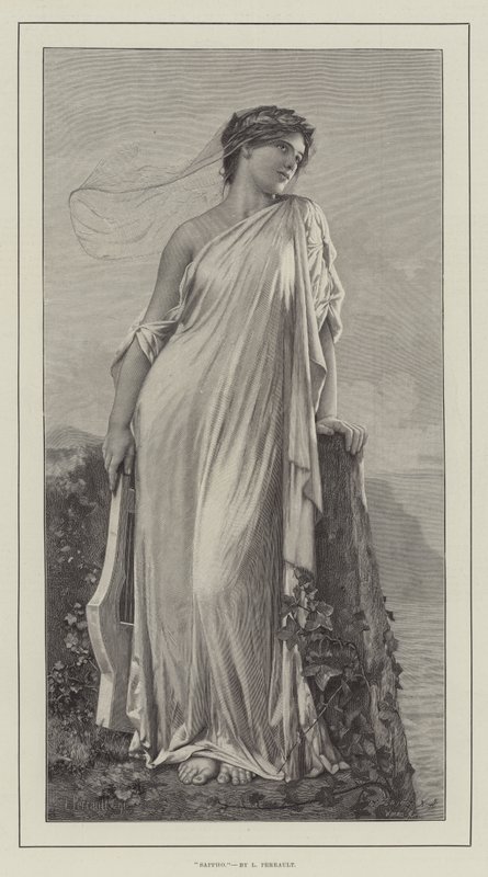 Sappho af Leon Bazile Perrault