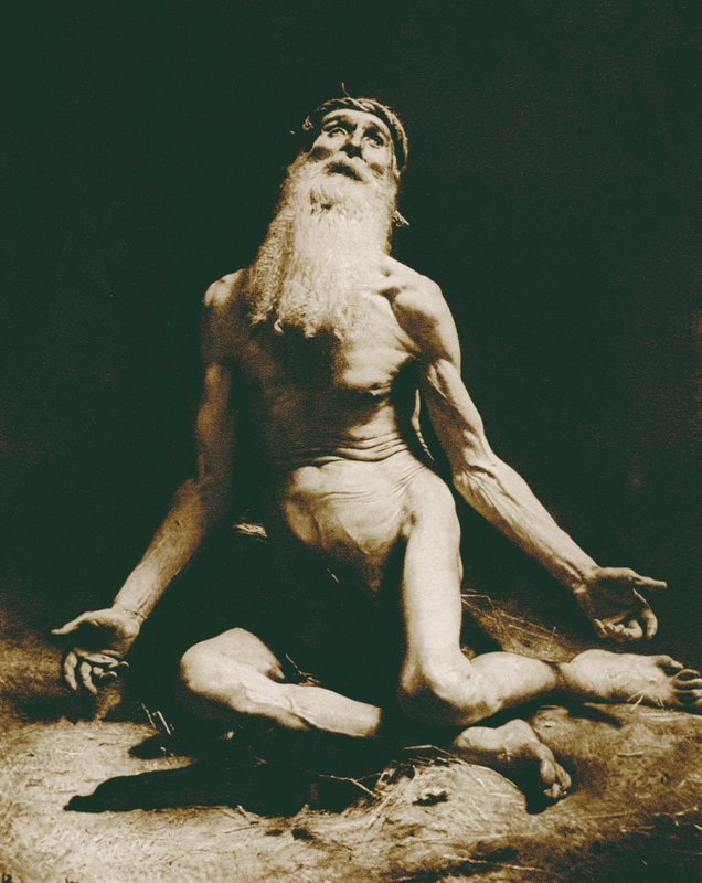 Job (fotogravure) af Leon Joseph Florentin (after) Bonnat