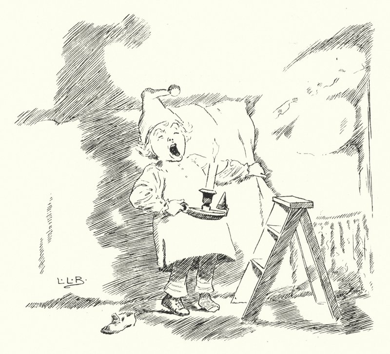 Deedle, deedle, dumpling, min søn John (gravering) af Leonard Leslie Brooke