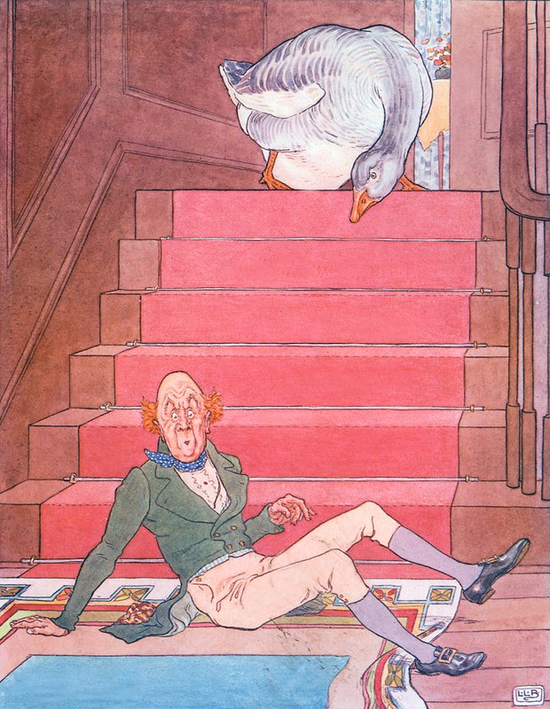 Goosey, Goosey Gander af Leonard Leslie Brooke