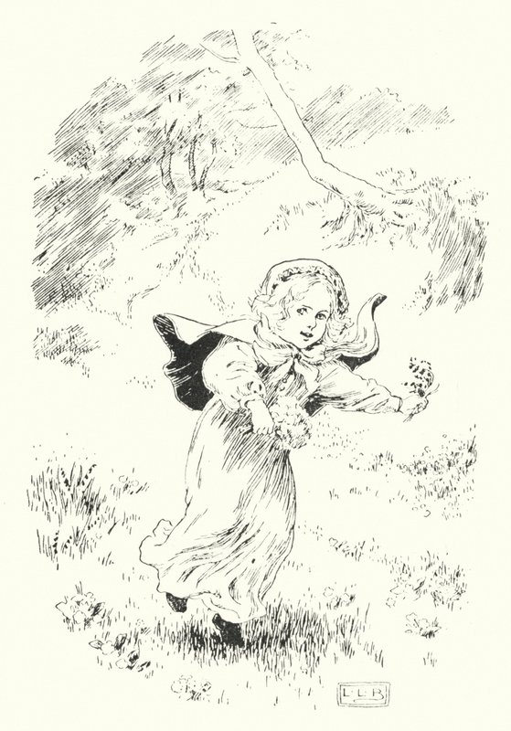 Her er jeg, lille hoppende Joan (gravering) af Leonard Leslie Brooke