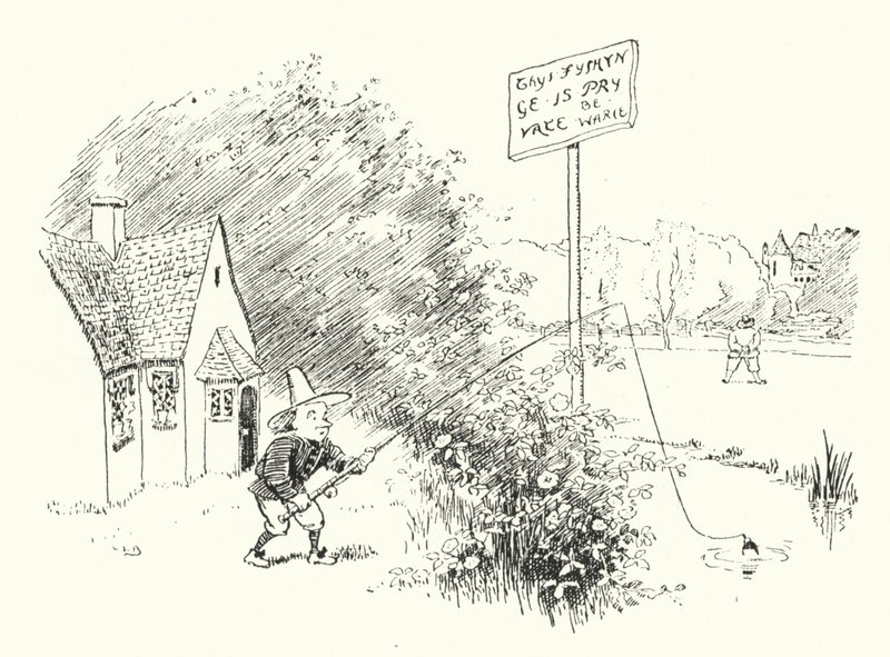 Lille Tommy Tittlemus (gravering) af Leonard Leslie Brooke