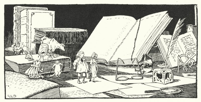 Børnerim (gravering) af Leonard Leslie Brooke
