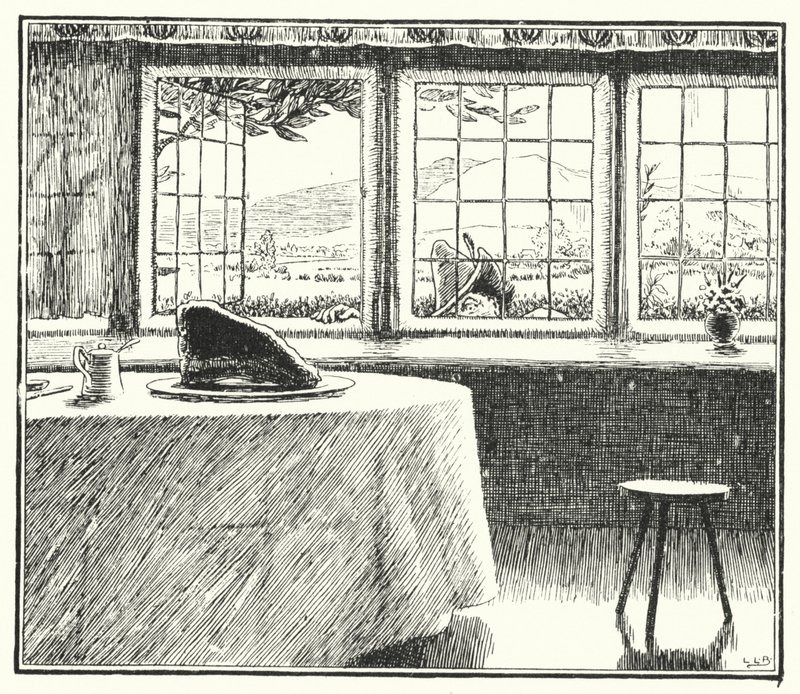 Taffy var en waliser, Taffy var en tyv (gravering) af Leonard Leslie Brooke
