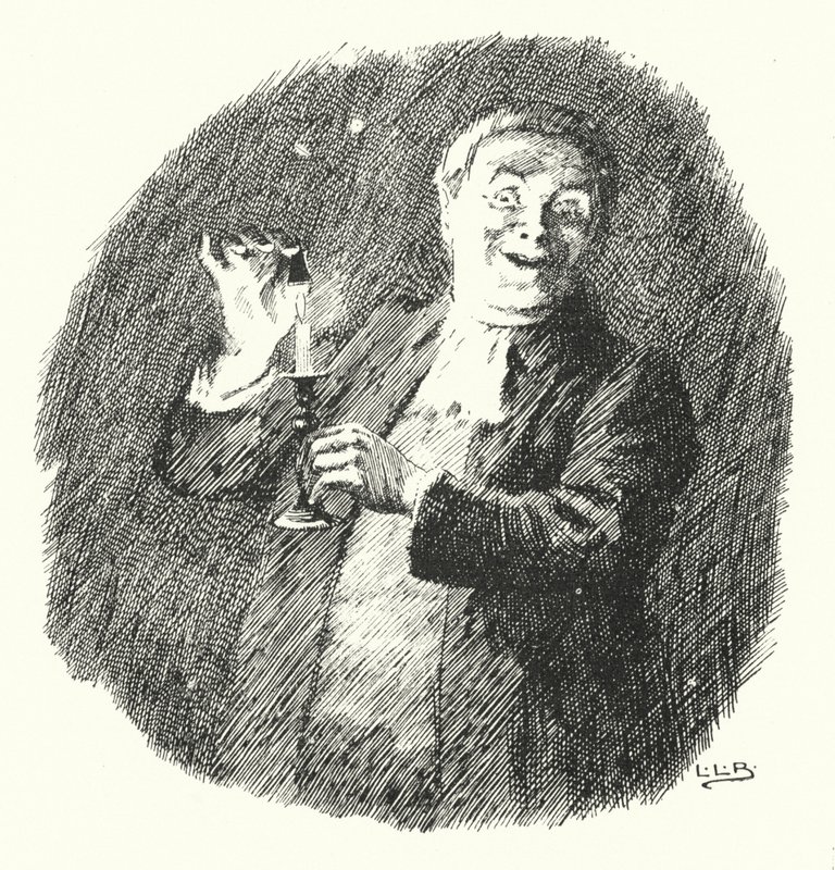 For at få dine stearinlys til at holde til ja, giver I koner og piger ear-o (gravering) af Leonard Leslie Brooke
