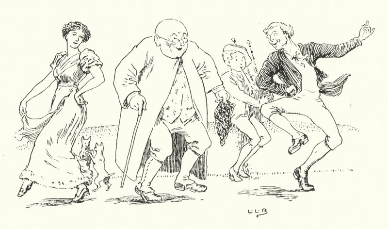 Tom han var en pibersøn (gravering) af Leonard Leslie Brooke