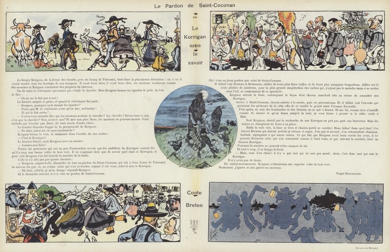 Illustration til Le Rire af Leonce Burret