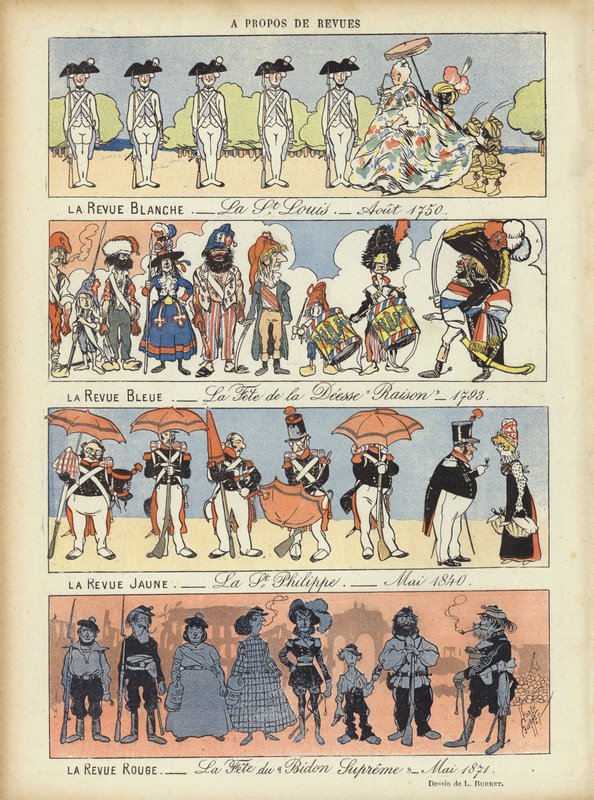 Illustration til Le Rire af Leonce Burret