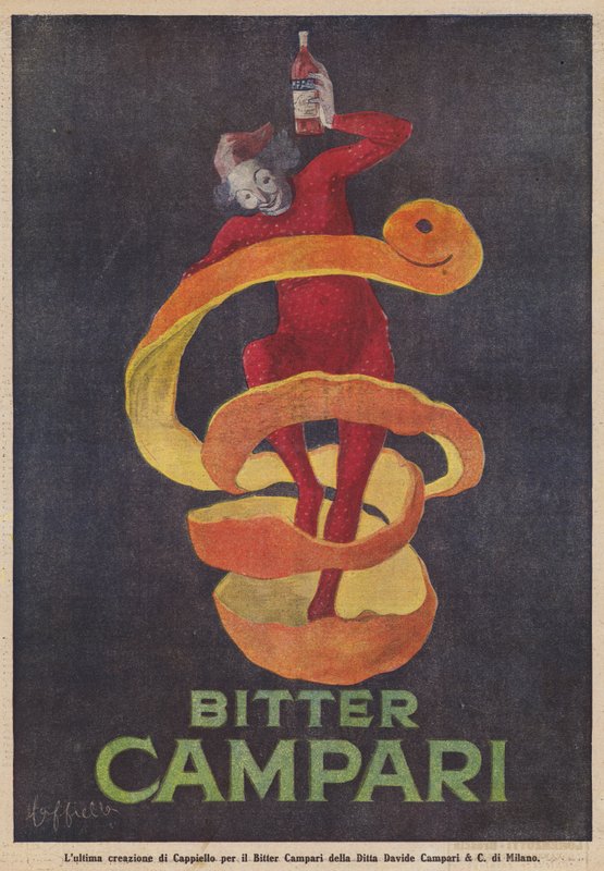 Bitter Campari af Leonetto Cappiello