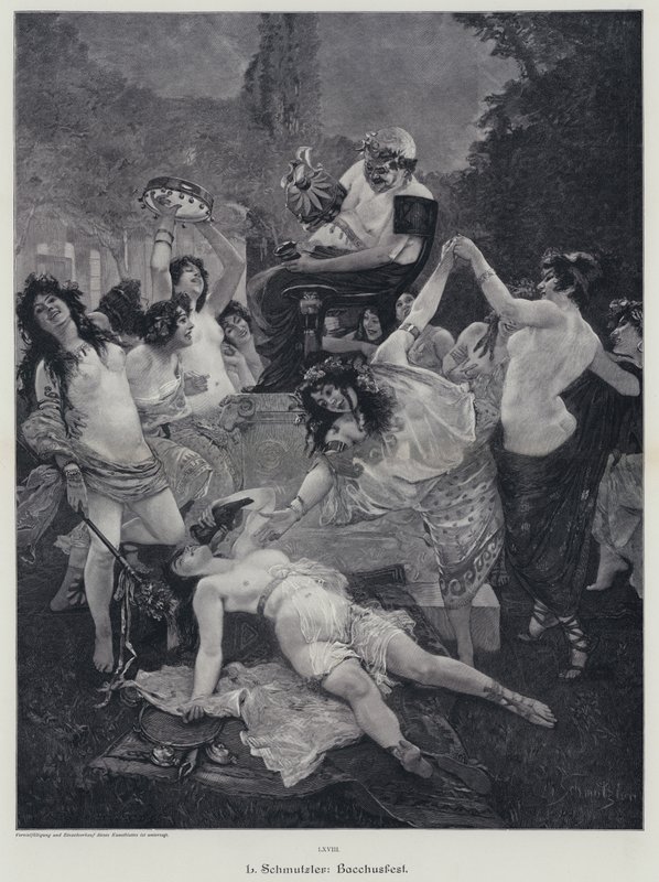 Bacchanal af Leopold Schmutzler