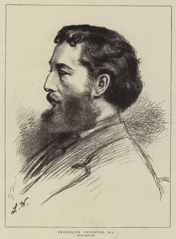 Frederick Leighton, RA af Leslie Matthew Ward