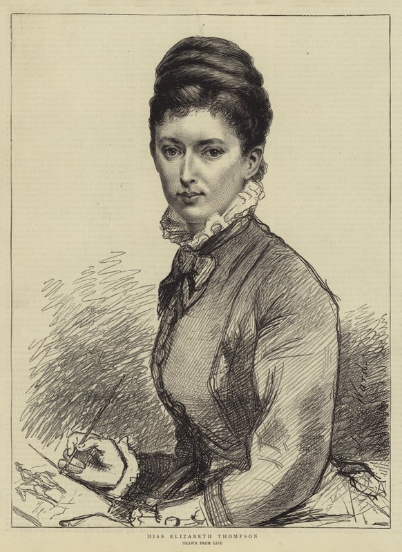 Frøken Elizabeth Thompson af Leslie Matthew Ward