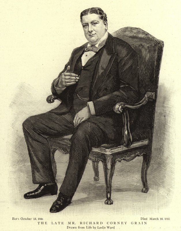 Den afdøde hr. Richard Corney Grain af Leslie Matthew Ward