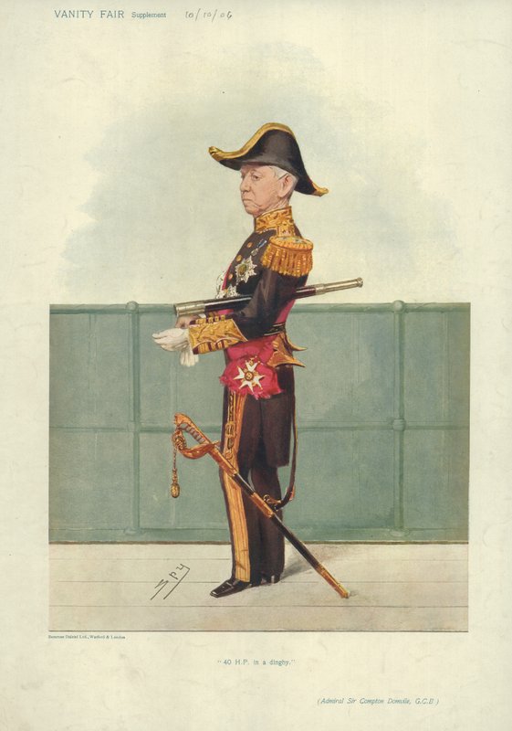 Admiral Sir Compton Domvile af Leslie Matthew Ward