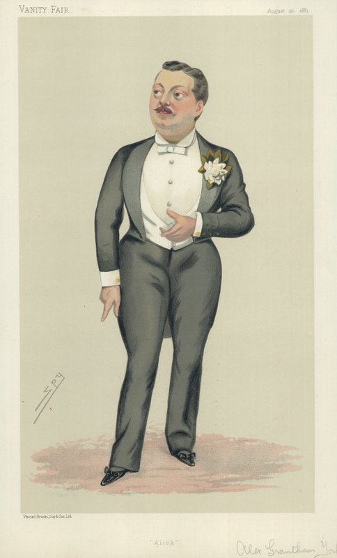 Alexander Grantham Yorke, Alick, 20. august 1881, Vanity Fair tegneserie af Leslie Matthew Ward