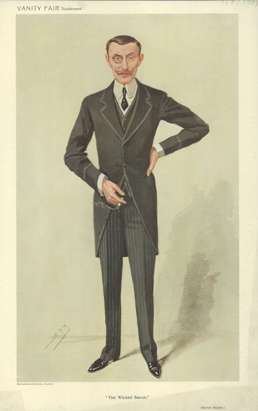 Baron George de Reuter af Leslie Matthew Ward