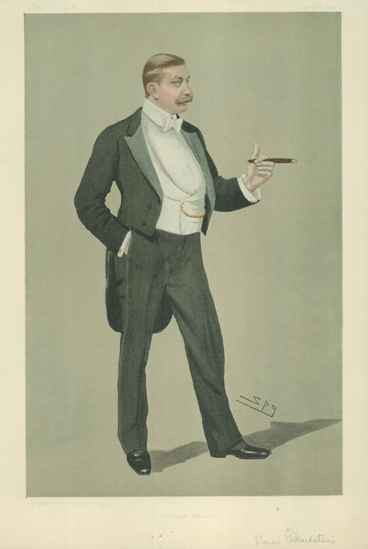 Baron Hermann von Eckardstein af Leslie Matthew Ward