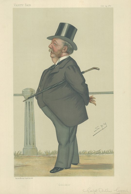 Kaptajn Arthur Gooch af Leslie Matthew Ward